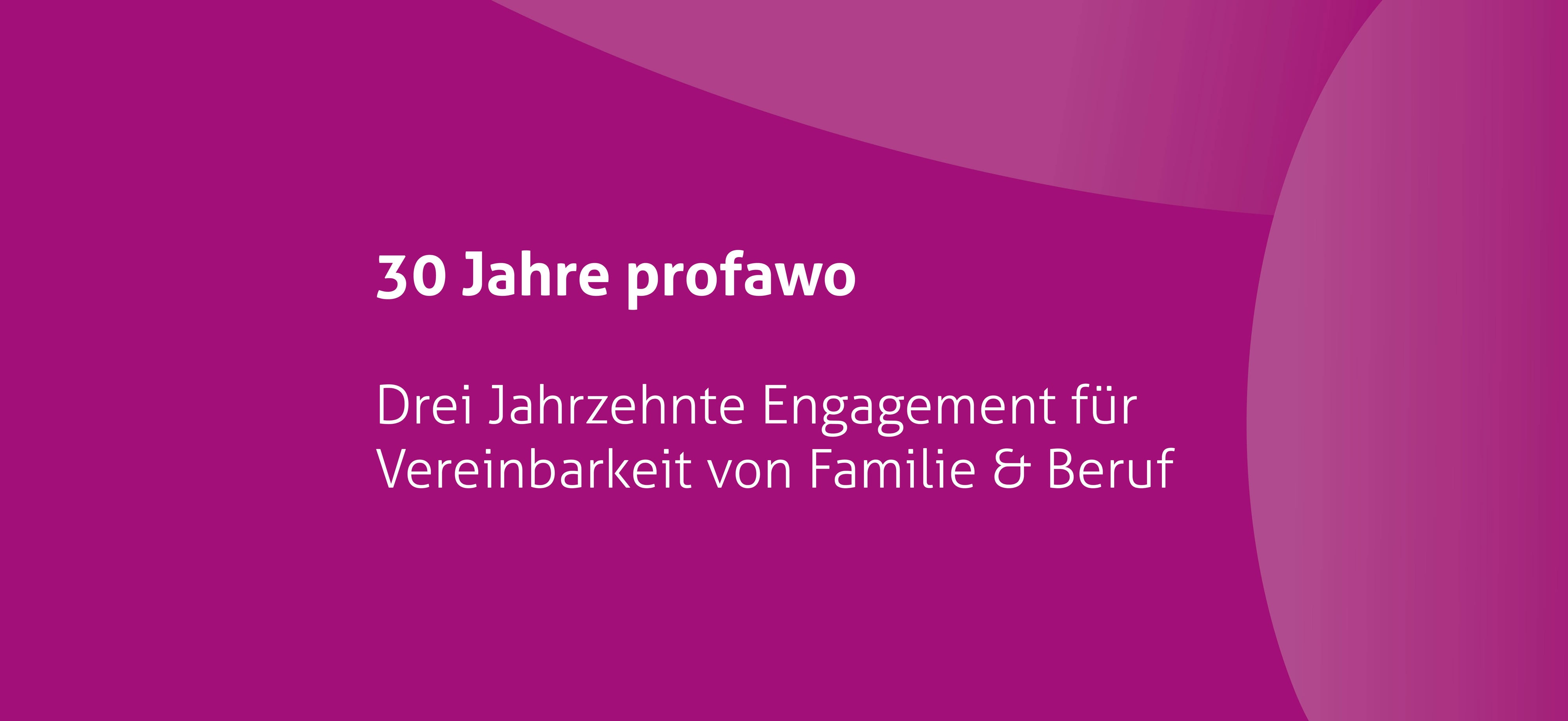 Die Gründung von profawo – Wie 1996 eine Pionieridee entstand