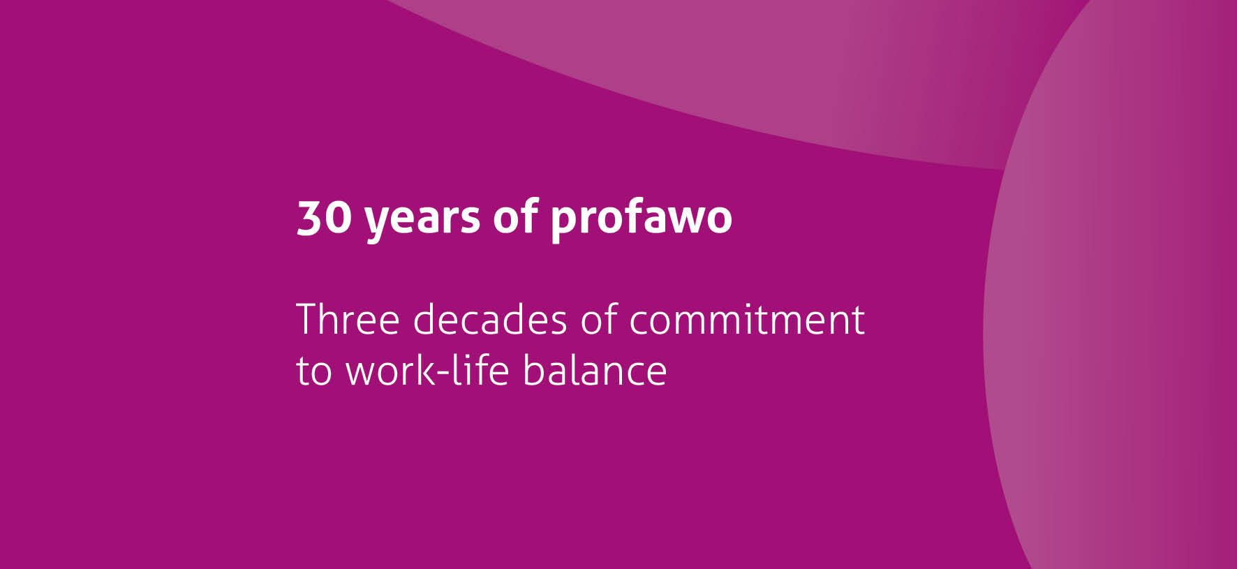 The founding of profawo – How a pioneering idea came about in 1996